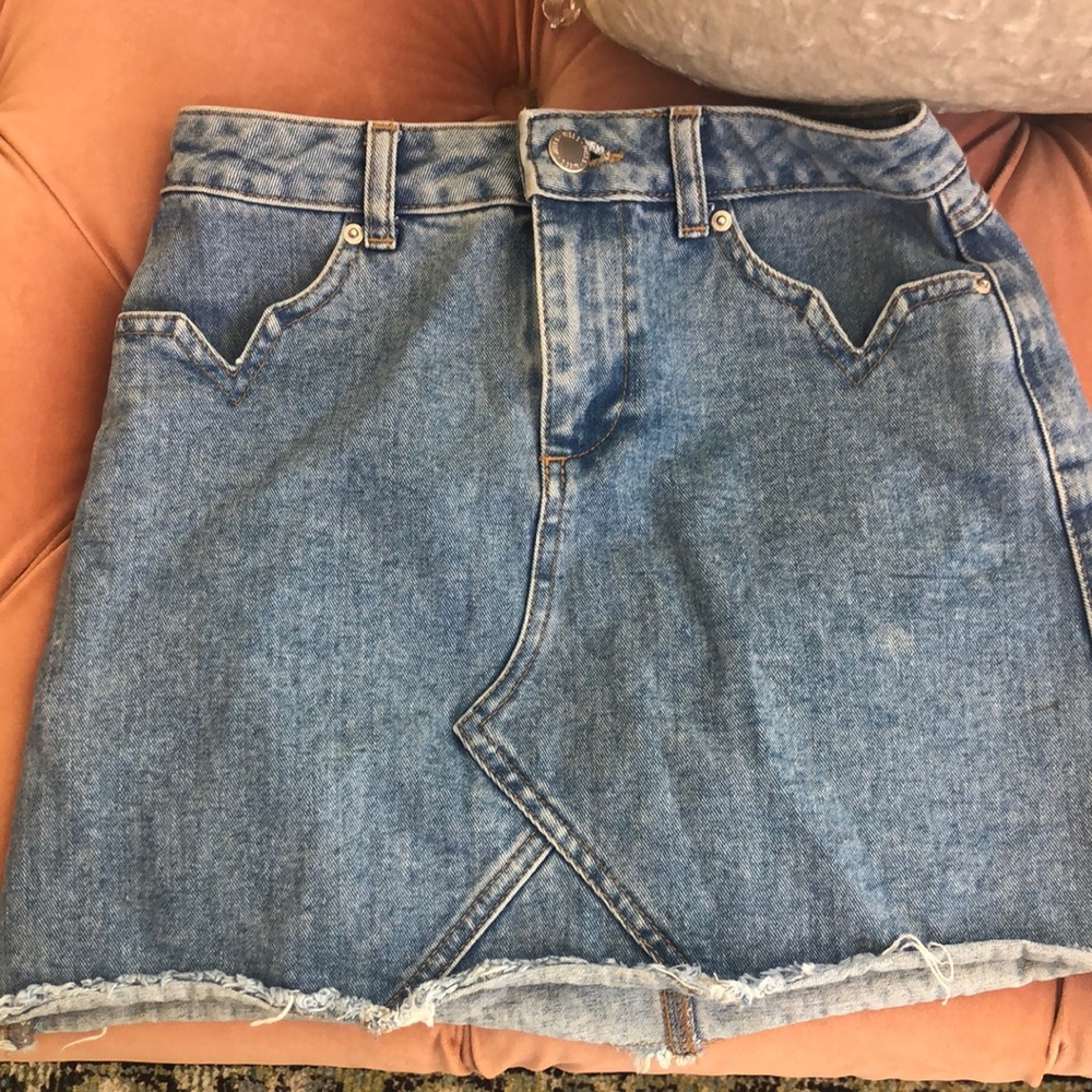 Denim skirt